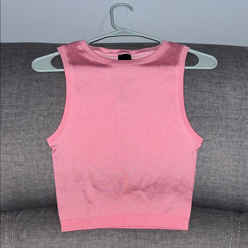 Express Pink Sheen Women's Tank